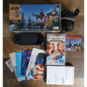 Sony PSP Entertainment Pack - PSP-1001 - Complete in Box - Missing ATV Game